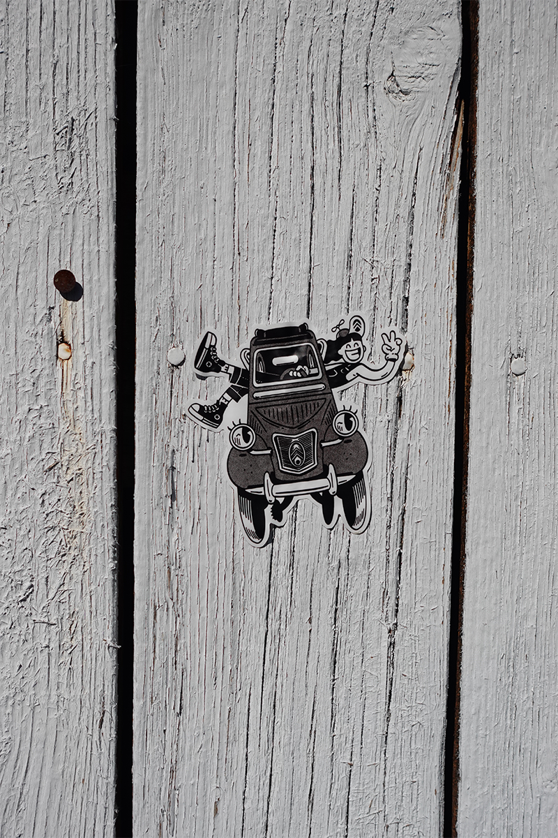 Sticker 2CV