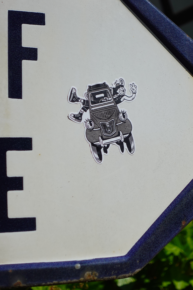 Sticker 2CV