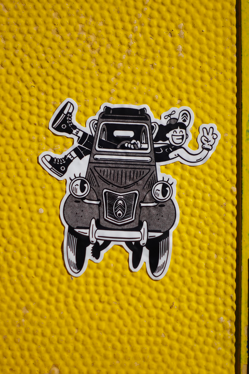 Sticker 2CV
