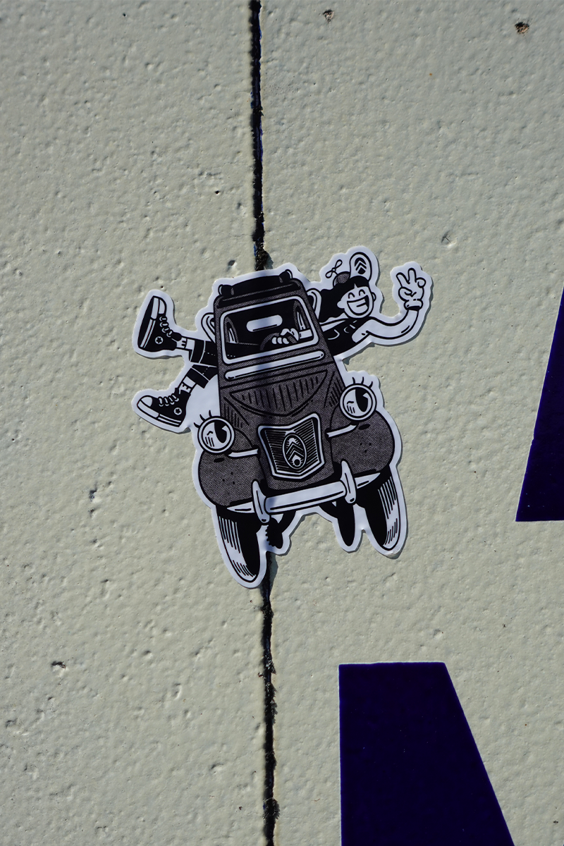 Sticker 2CV