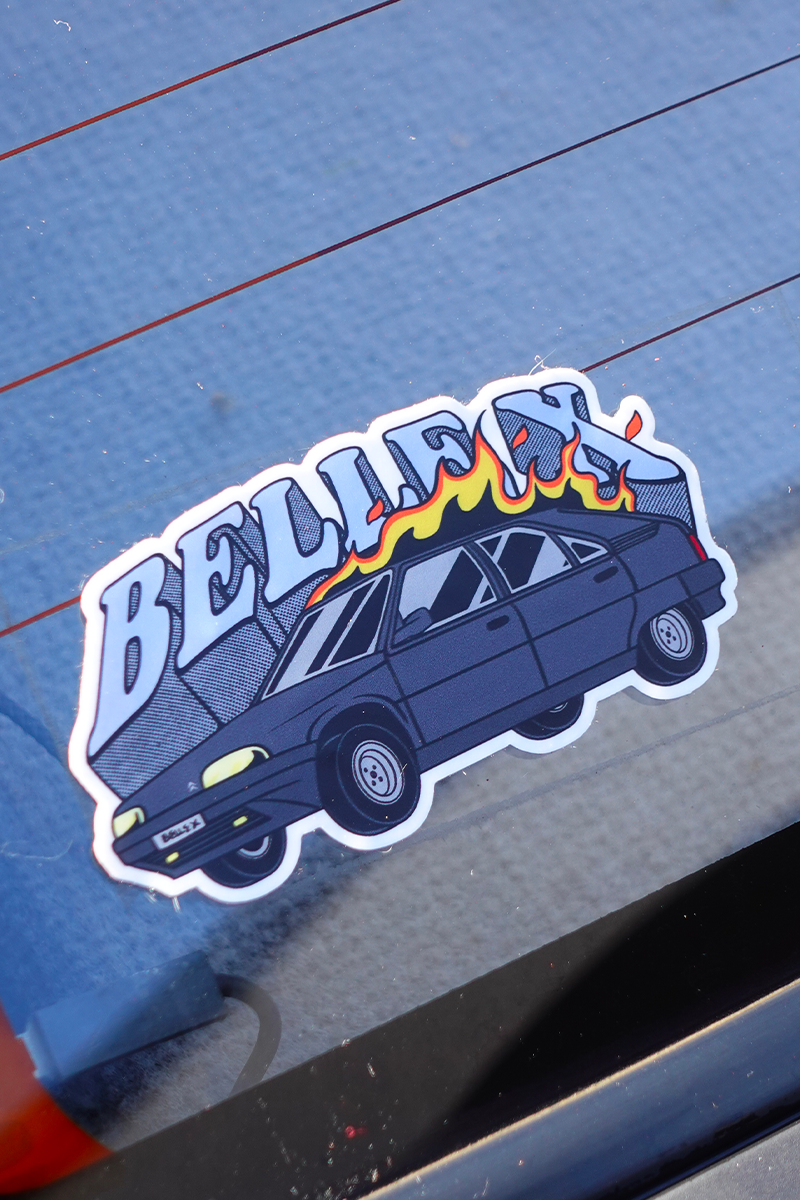 Sticker "BELLE X"