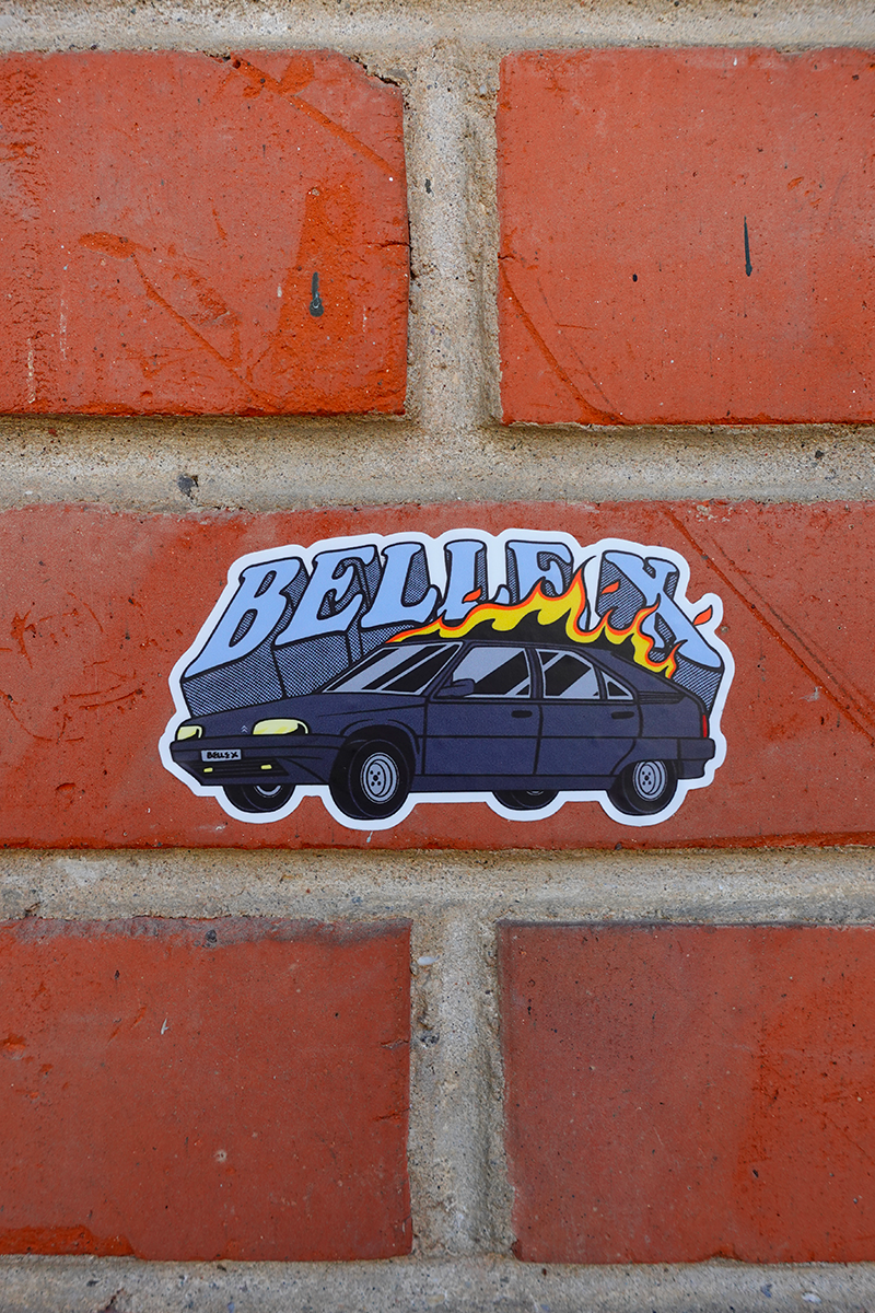 Sticker "BELLE X"
