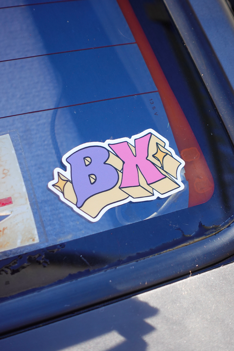 Sticker "BX"