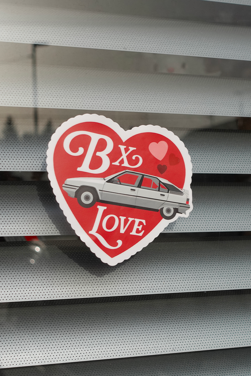 Sticker "BX LOVE"