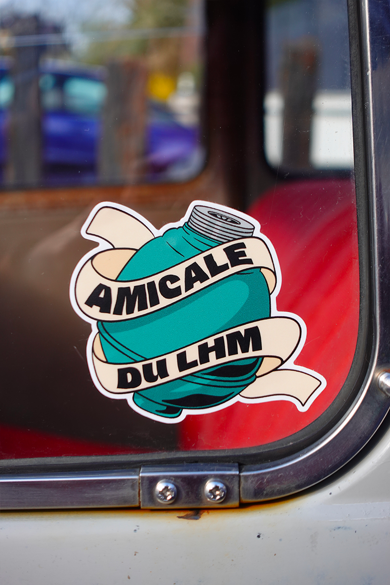 Sticker "AMICALE DU LHM"