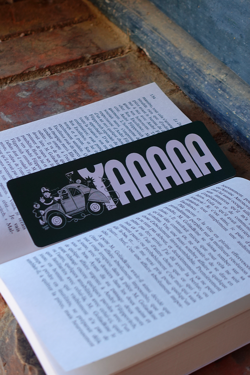 Marque-page "YAAAA"