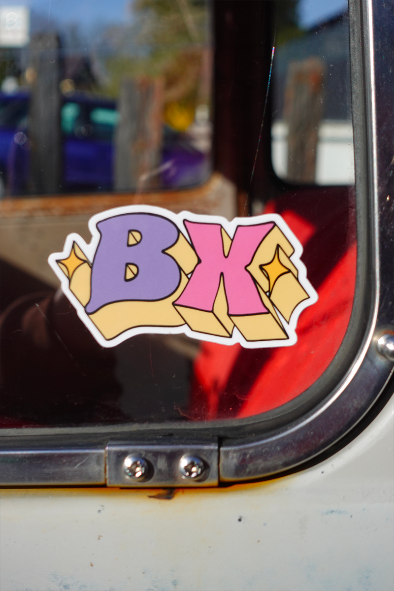 Sticker "BX"