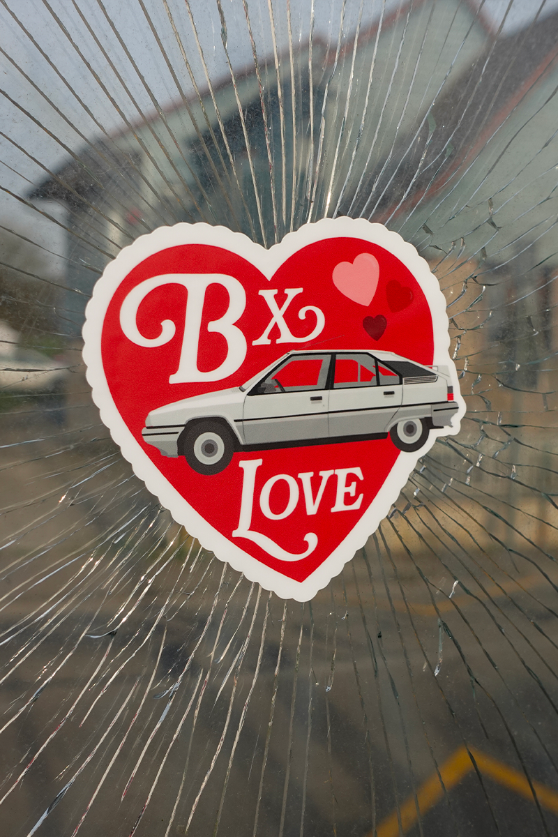 Sticker "BX LOVE"