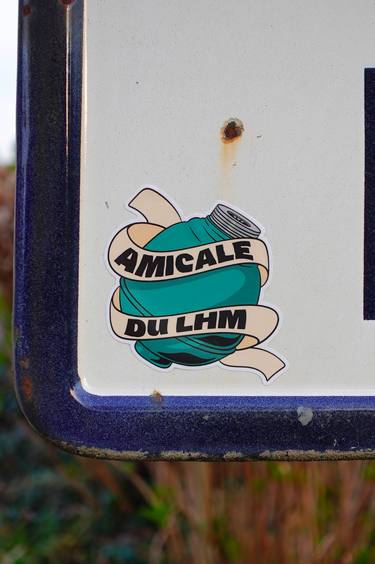 Sticker "AMICALE DU LHM"