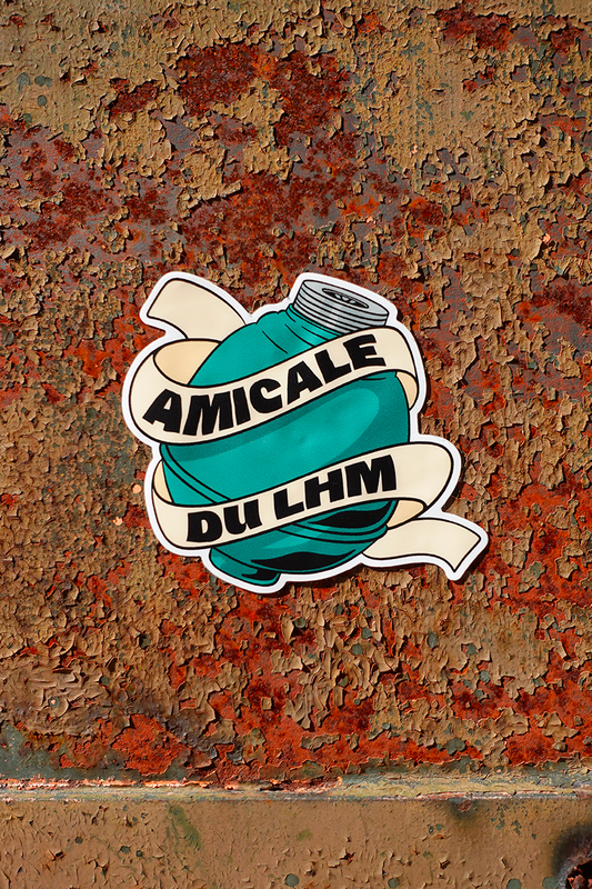 Sticker "AMICALE DU LHM"
